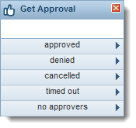 Get Approval workflow block Get Approval workflow block